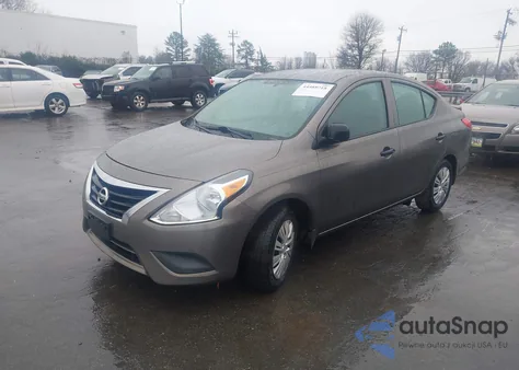 2015 Nissan Versa 1.6 S+ from USA, damaged, VIN 3N1CN7AP9FL837346